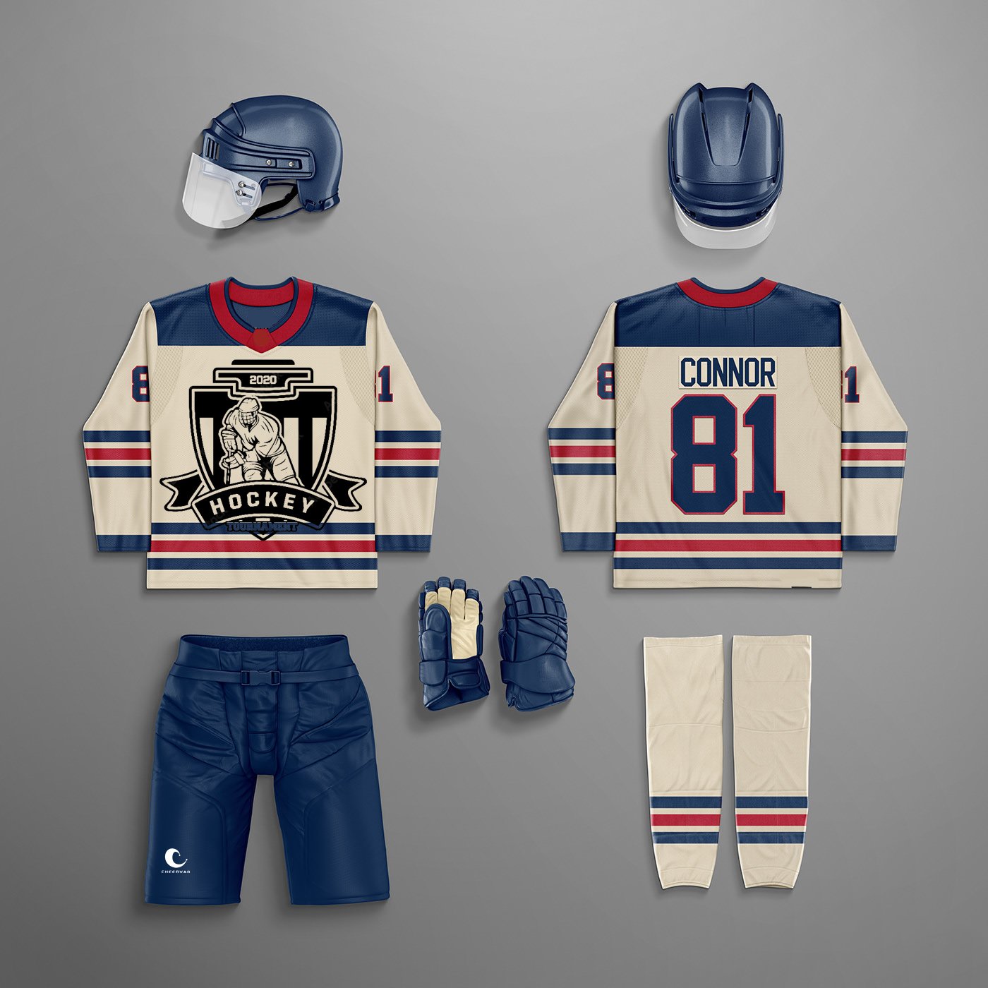 Top Design Sublimation Ice Hockey Jerseys Customized Adult Youth Ice Hockey Uniforms
