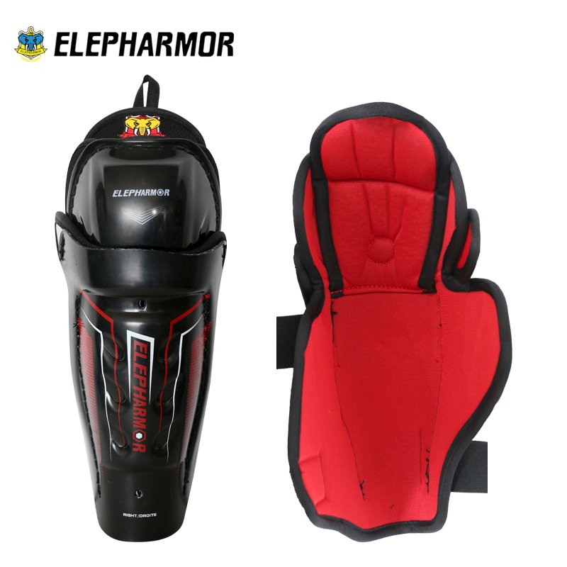 Factory shipment ice hockey protective gears breathable youth junior training match shin guard elbow chest gloves pants sets