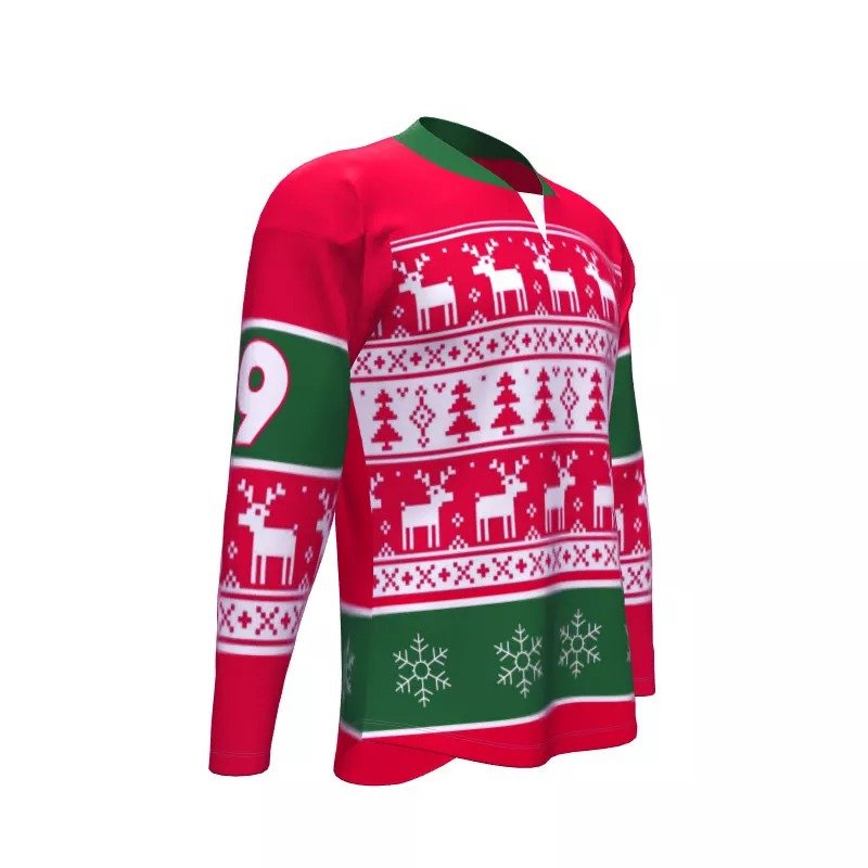 Bulk Quantity Ice Hockey Jersey In Stock Men's Ice Hockey Jersey Customized Your Own Sports Jersey
