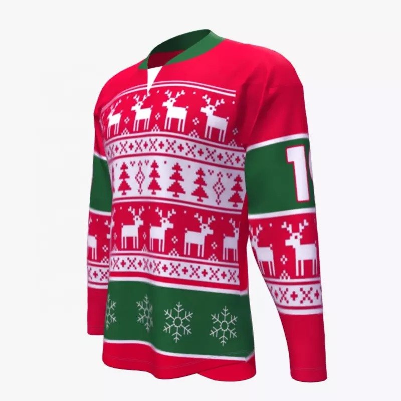 Bulk Quantity Ice Hockey Jersey In Stock Men's Ice Hockey Jersey Customized Your Own Sports Jersey