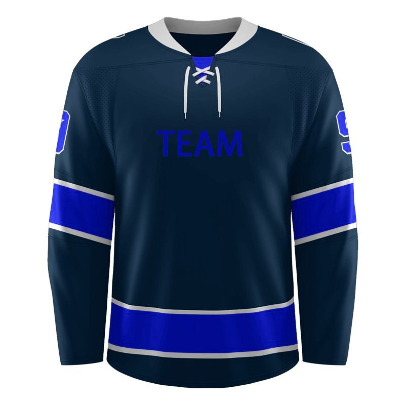 Low MOQ Factory Customization Outdoor Sports Roller Hockey Custom Logo Hockey T Shirt Sweat Wicking Hockey Referee Jersey