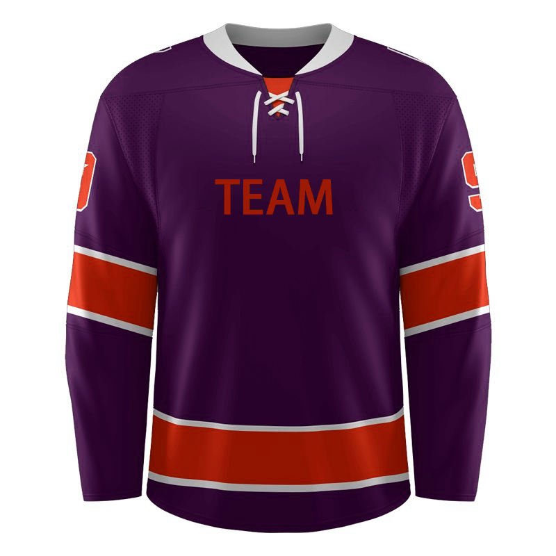 Low MOQ Factory Customization Outdoor Sports Roller Hockey Custom Logo Hockey T Shirt Sweat Wicking Hockey Referee Jersey
