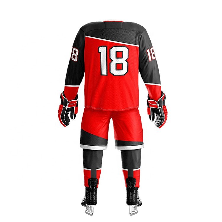 Custom Size Men's Custom Ice Hockey Uniform Team wear perfect cutting and sewing modern Ice Hockey Uniforms