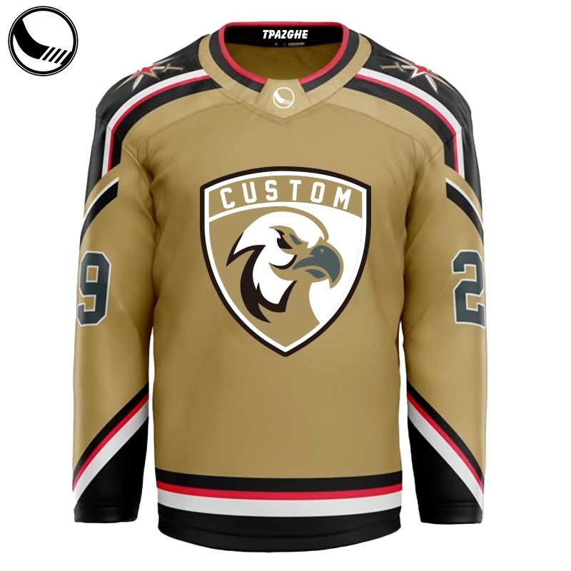 custom team 6xl black hockey jersey