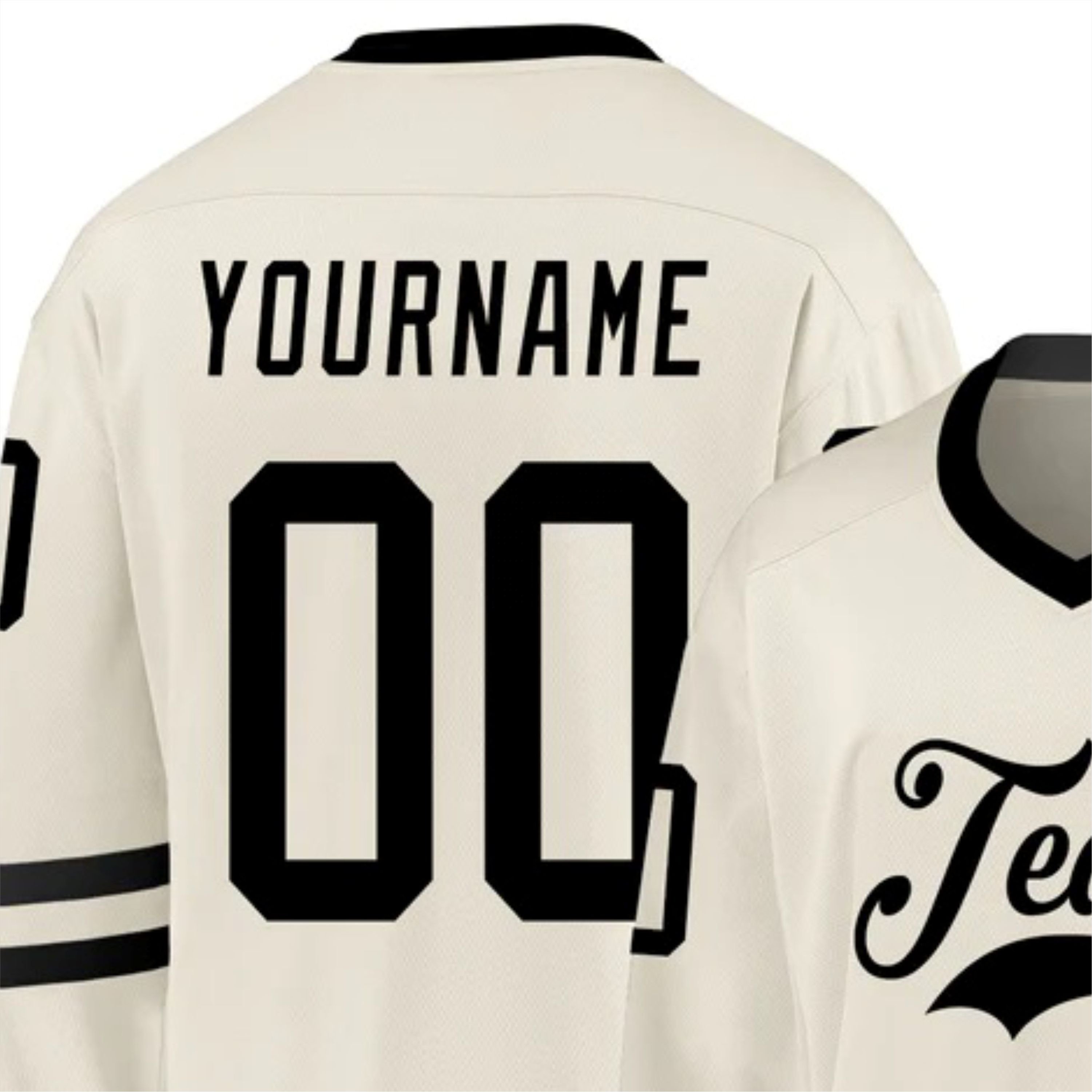100%Polyester Tackle Twill Fabric Professional Custom Hockey Jersey Comfortable Lightweight Fabric Perfect for Games Practice