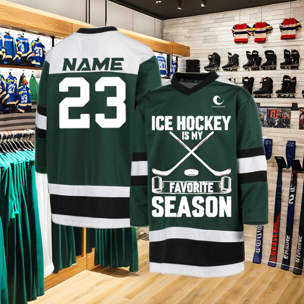 Top Breathable Ice Hockey Jerseys Sublimation Custom Youth Ice Hockey Wear