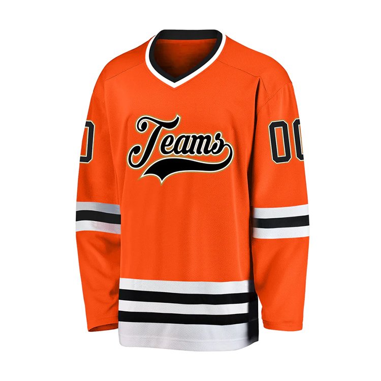 Fashion Hockey Jerseys Custom Design Wholesale Sublimation Mens Team Ice Hockey Jersey Sports Men Ice Hockey Jersey