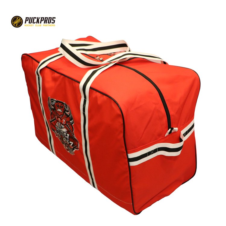 Resistant Water Proof Fabric Hockey Bags Custom Team Logo Sublimation Ice Hockey Bag Oxford Wear