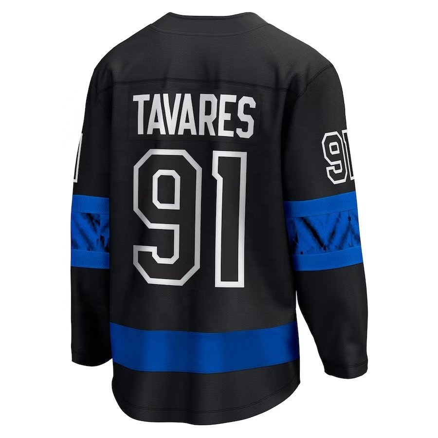 Wholesale 34 Auston Matthews #91 John Tavares #90 Ryan O'reilly Men's Sports Stitched Ice Hockey Jersey