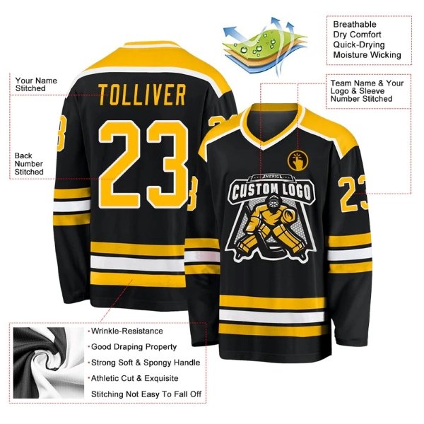 Team Canada Ice Hockey Jersey Design Wholesale Sublimation Breathable Hockey Uniform top quality mesh