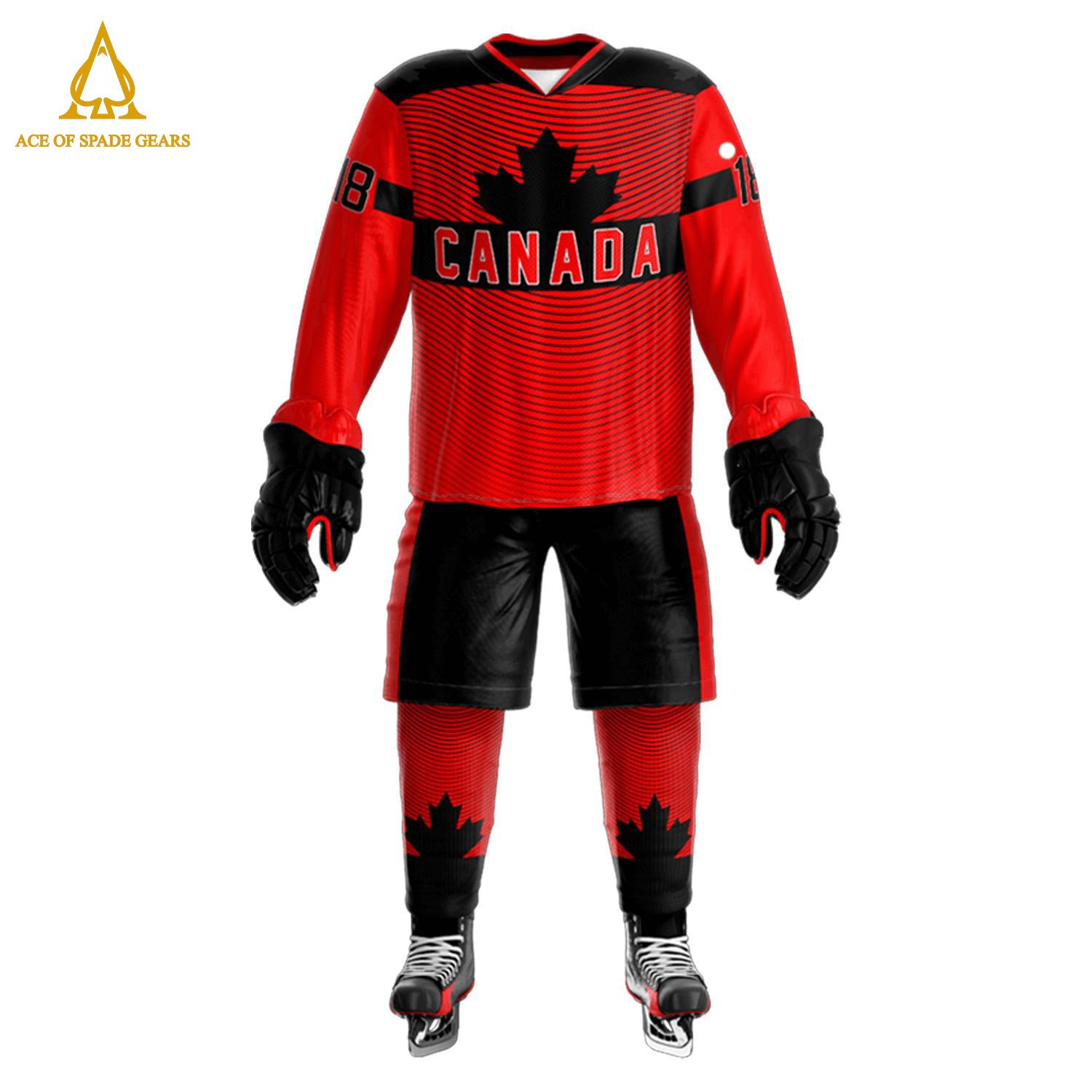 New Style Training Ice Hockey Uniform Sports Apparel Team Wear Ice Hockey Uniform Best Selling Ice Hockey Uniform