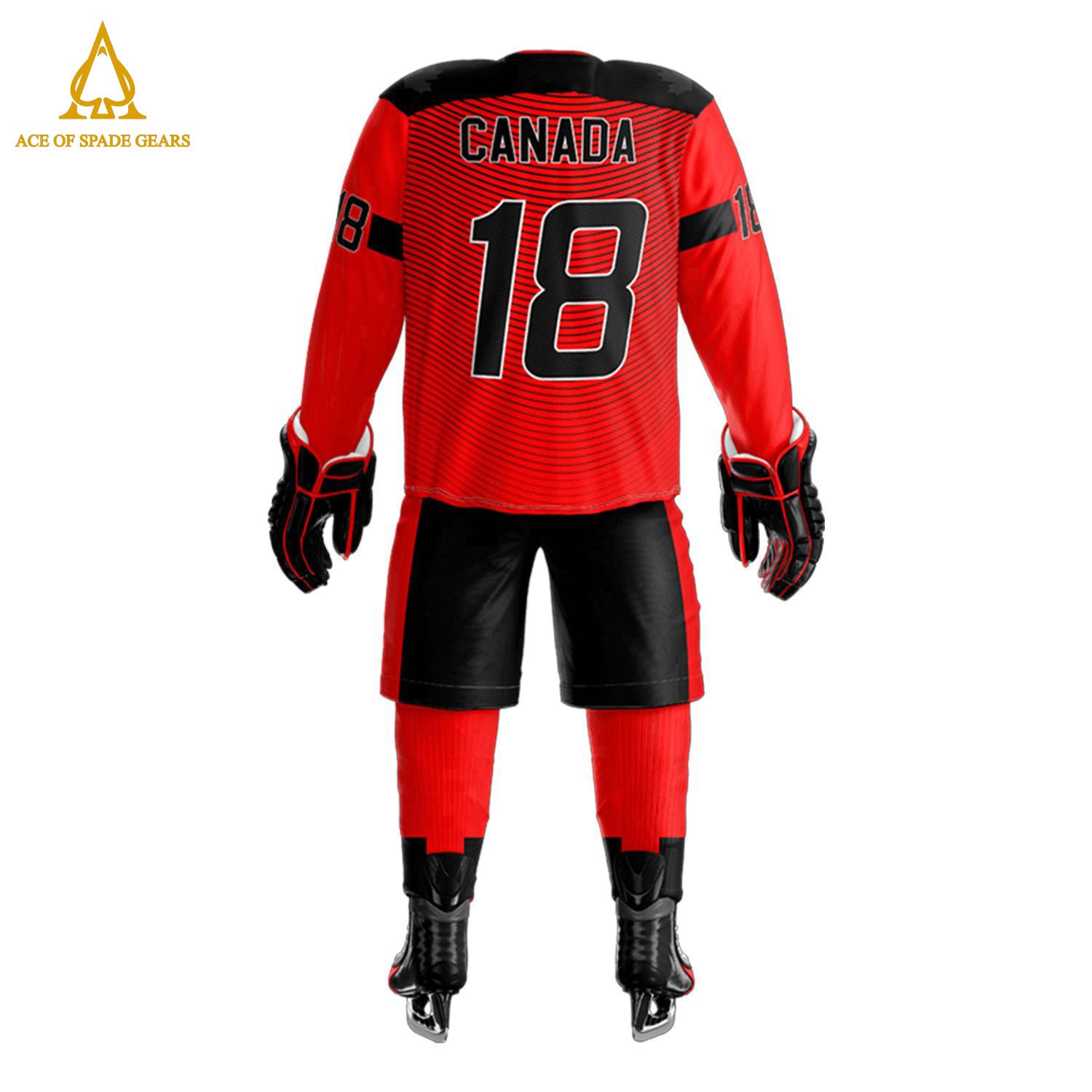 New Style Training Ice Hockey Uniform Sports Apparel Team Wear Ice Hockey Uniform Best Selling Ice Hockey Uniform