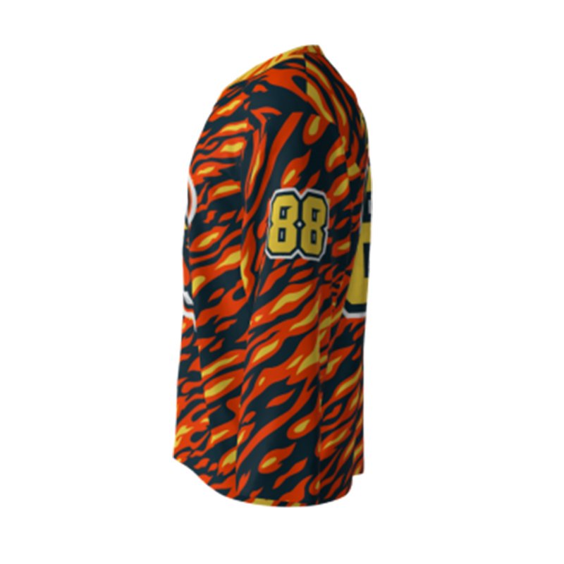 Wholesale Custom Embroidery Applique Ice hockey jersey 100% Polyester hockey jersey