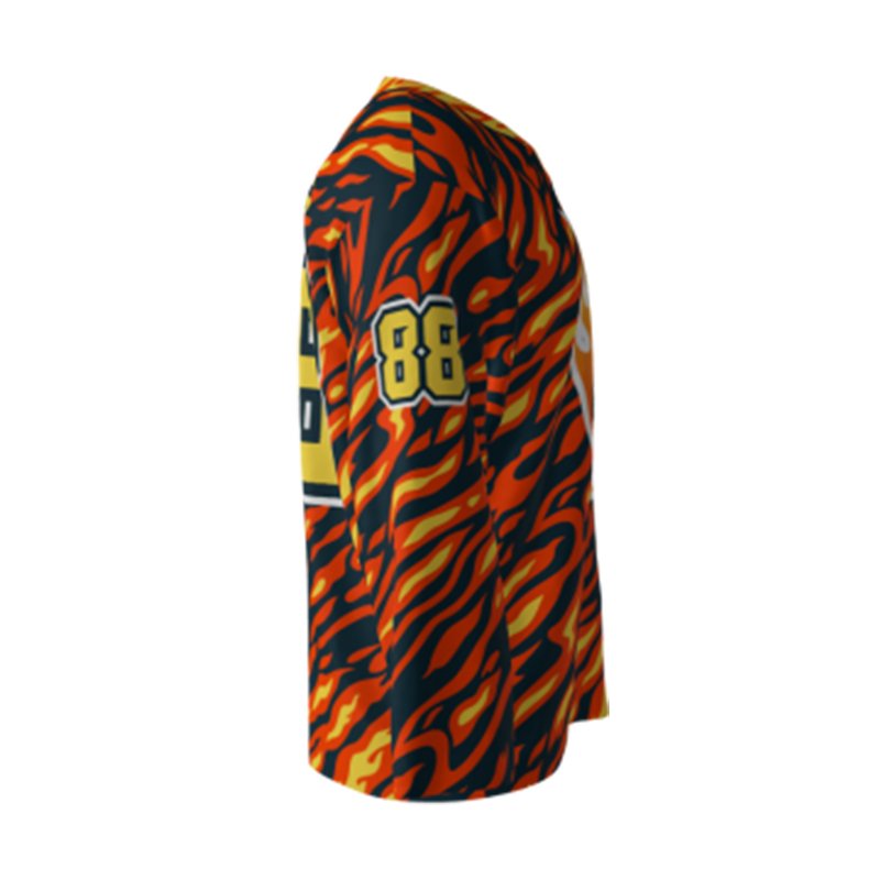 Wholesale Custom Embroidery Applique Ice hockey jersey 100% Polyester hockey jersey