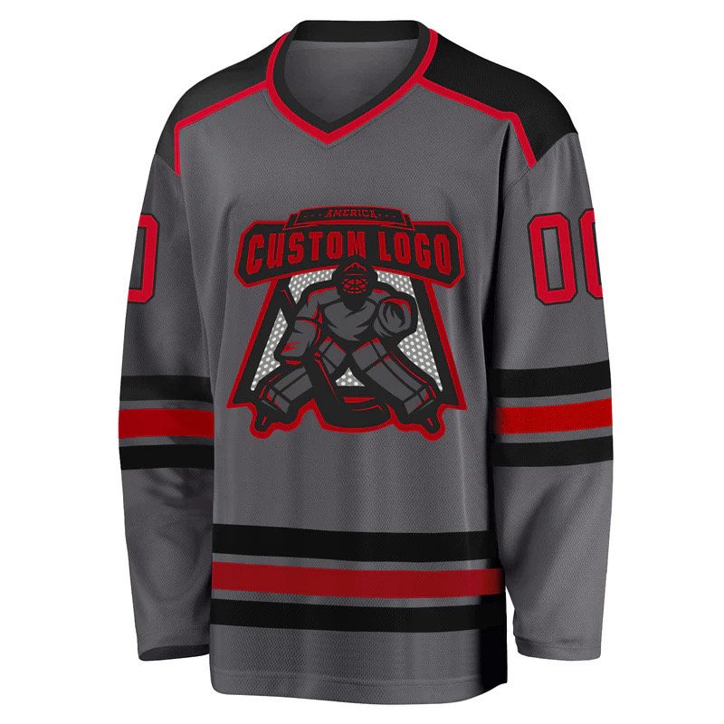 plain embroidery chiefs hockey jersey custom sublimated hockey jersey team hockey jersey