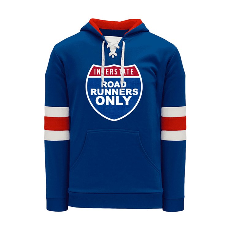 oversized plain pullover hoodies/tracksuit, unique collar design hoodies, training clothes warm up custom ice hockey hoodies