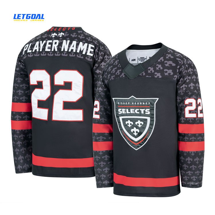 Professional Hockey Team Wear Name Number Custom Hockey Jerseys For Junior