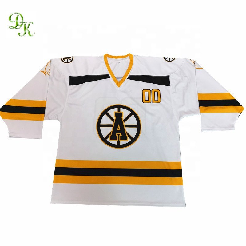 Wholesale blank custom sublimation hockey jersey team