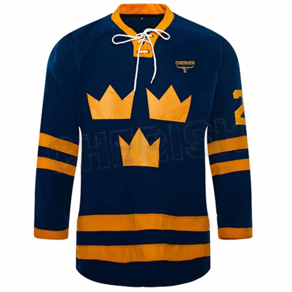 Ice Hockey Jersey Wholesale 100% Polyester Cheap Team Blank Hockey Jersey 2024 new style ice hockey jersey