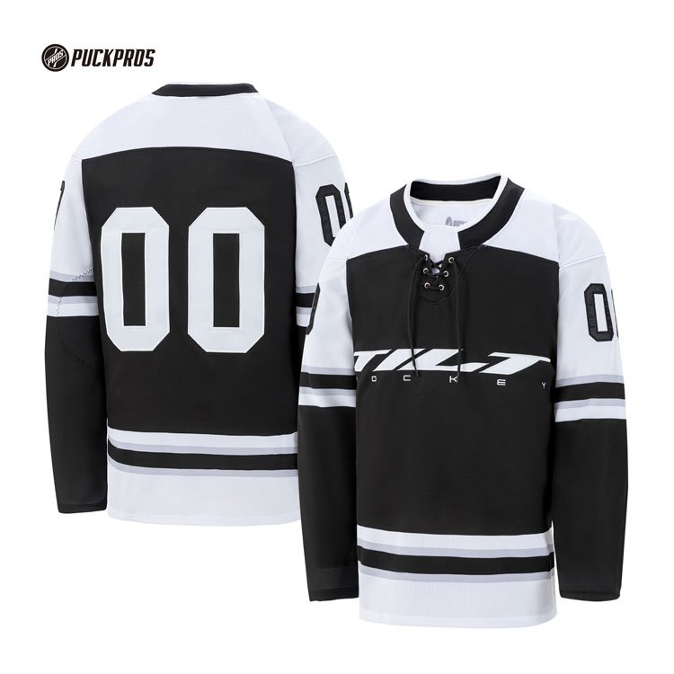 OEM Custom Logo Reversible Hockey Jersey Sublimated Team Ice Hockey Jersey for Men