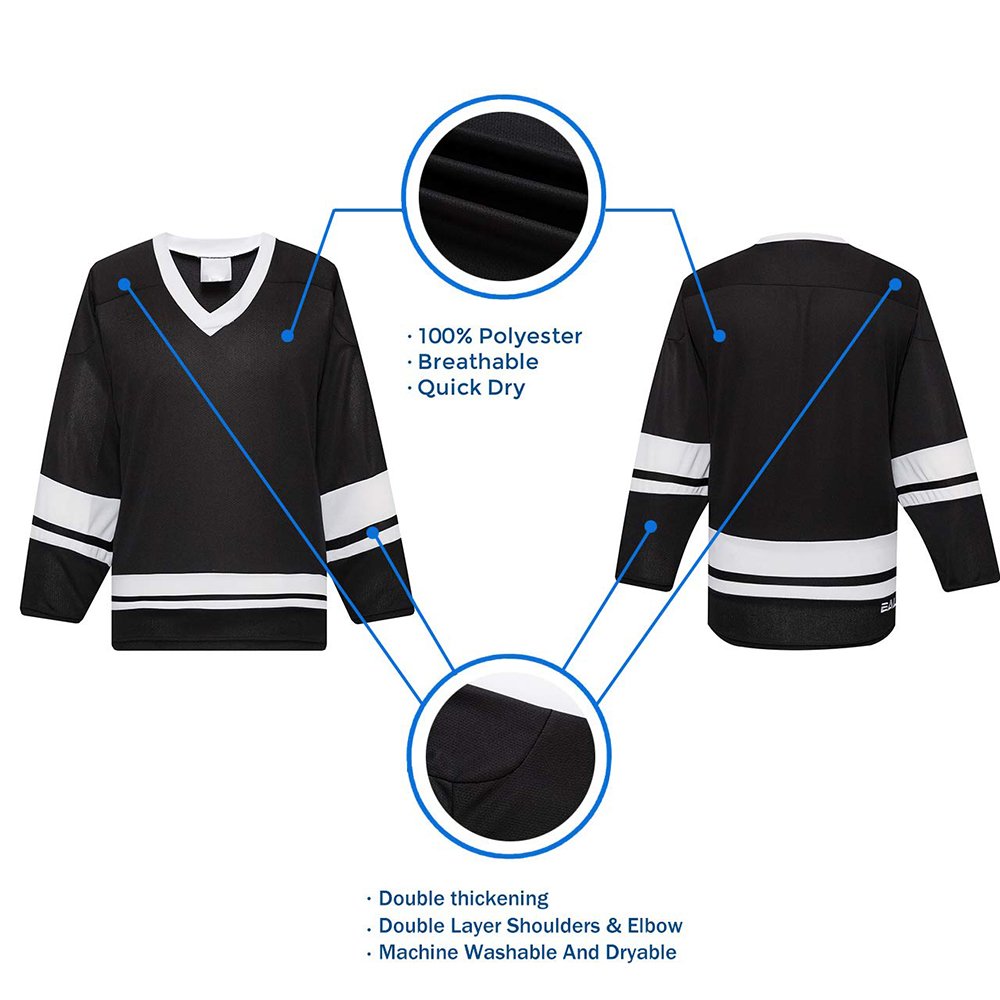 Wholesale Custom Professional Players Polyester Mesh Ice Hockey Jersey For Men Custom Made Ice Hockey Jersey