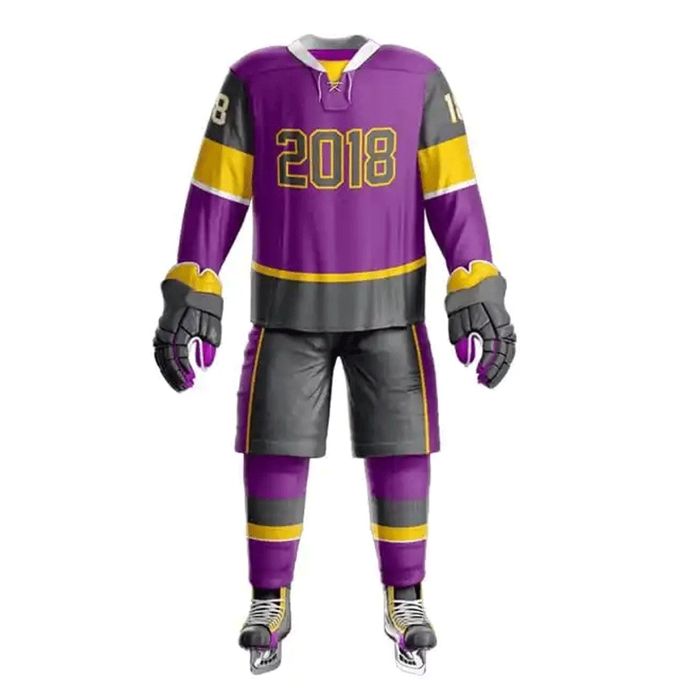 Design Your Own Ice Hockey Uniform 100% Polyester Latest Style Best Quality Ice Hockey Uniform