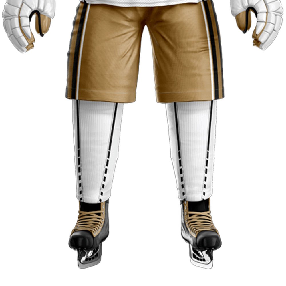 New Arrival Black And White Color Customized Design Hot Sale Breathable Men Sports Wear High Quality Ice Hockey Uniform