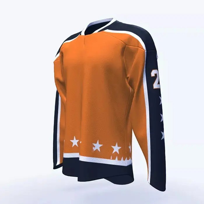 Professional OEM Manufacturer Ice Hockey Jersey Customized Design Blank polyester Ice Hockey Jersey For Men