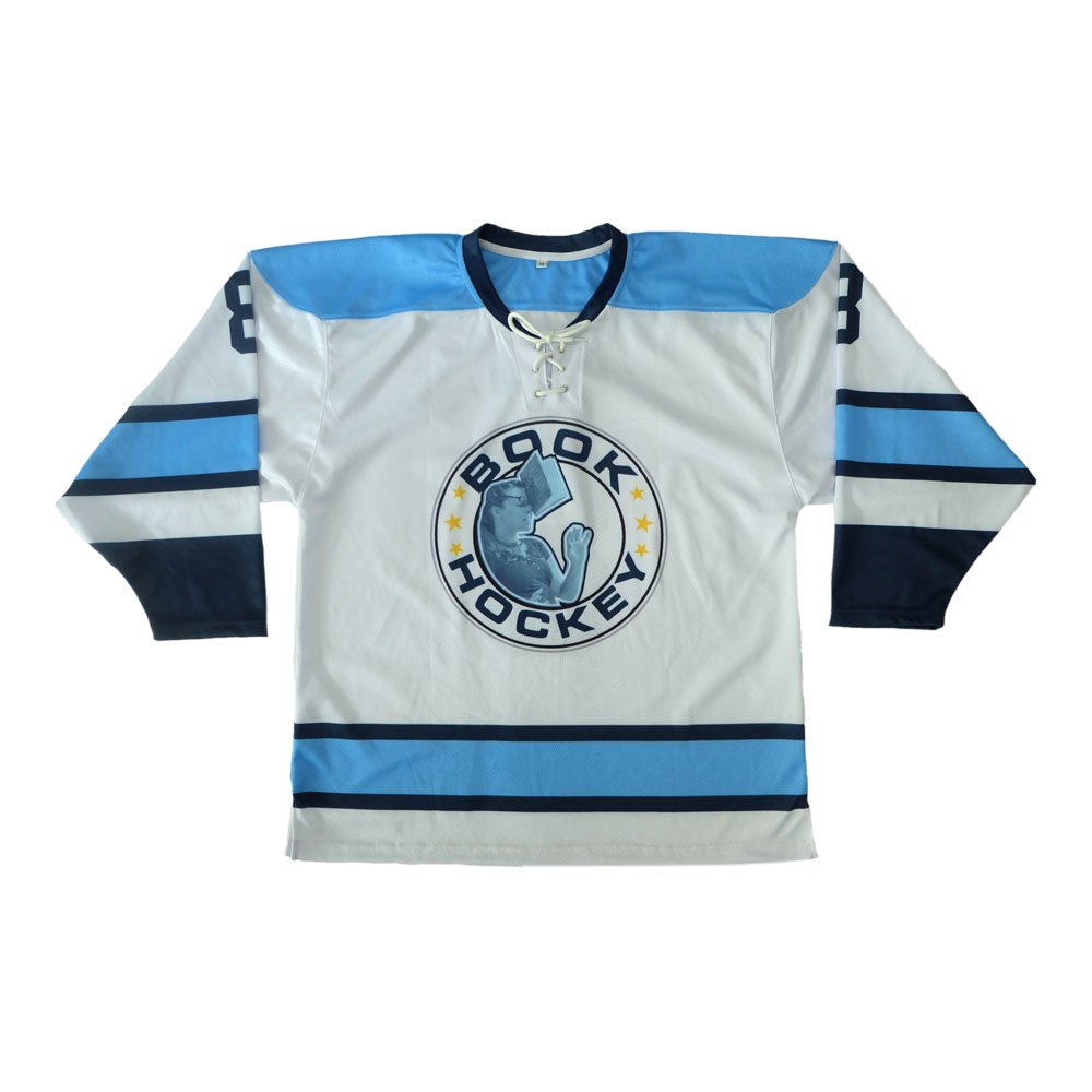 Premium design movie ice hockey jersey sport sweater custom number and namebar sublimated ice hockey jersey