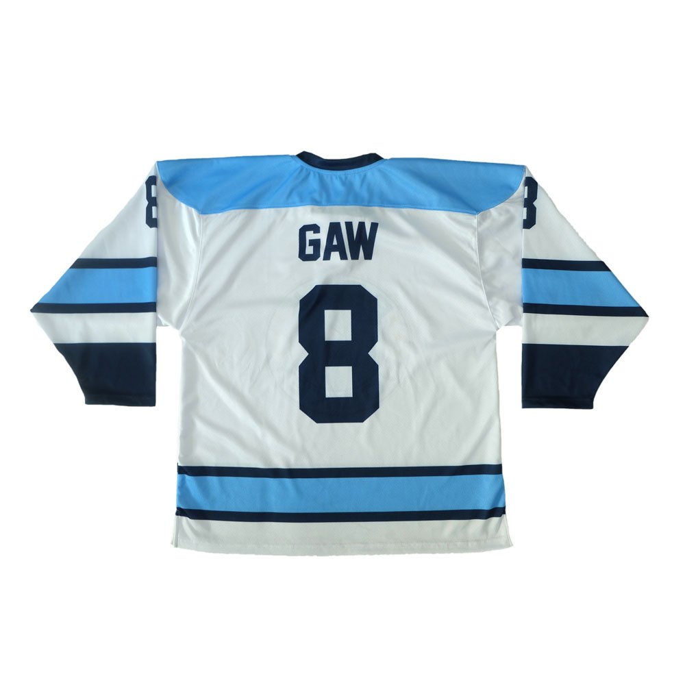 Premium design movie ice hockey jersey sport sweater custom number and namebar sublimated ice hockey jersey