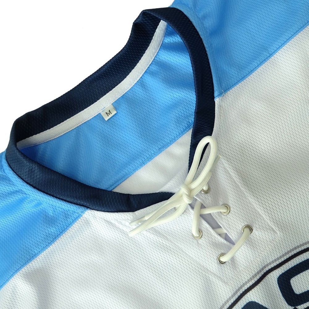 Premium design movie ice hockey jersey sport sweater custom number and namebar sublimated ice hockey jersey