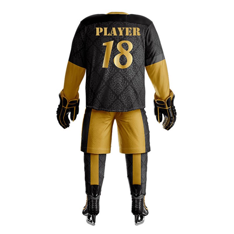 Hot sale competitive price low MOQ Ice hockey Uniform Promotional design your own top quality Ice hockey Uniform for sale