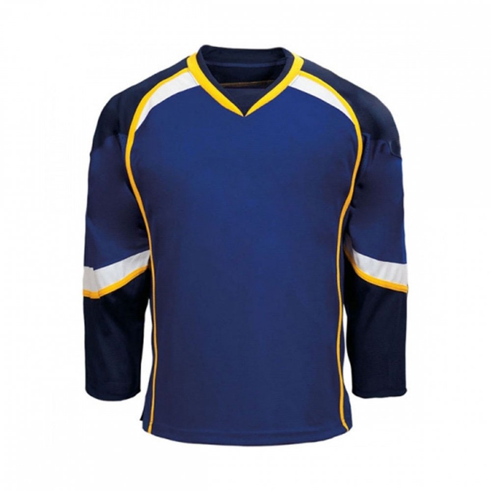 high quality Breathable jersey Polyester vintage loose color V-neck ice hockey jerseys uniform