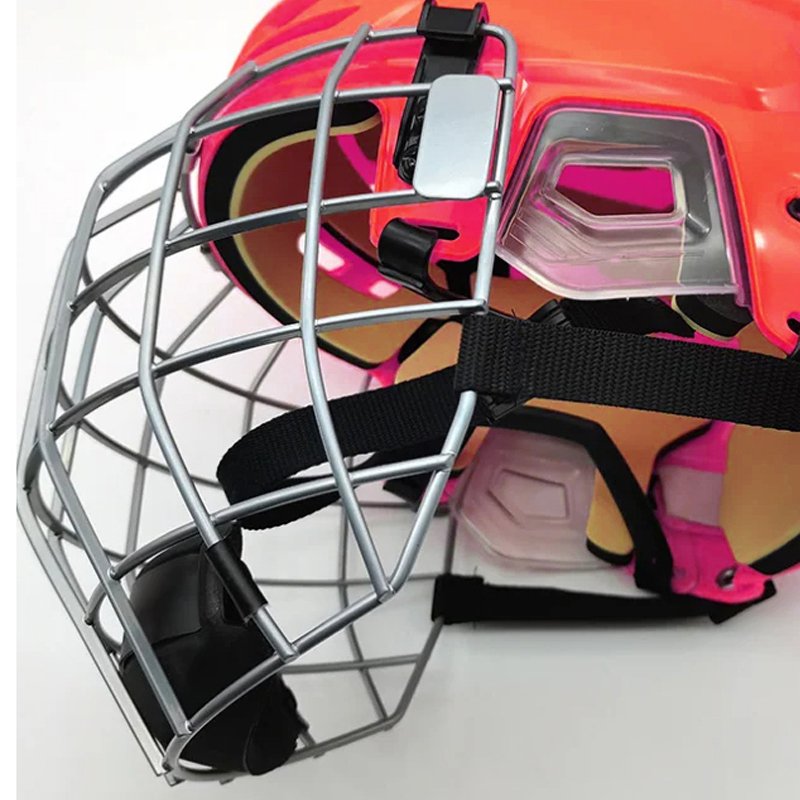 Adjustable Ice Hockey Helmet & Mask Combo For Unisex Adult Luxury Color & Face Combo For Men & Women
