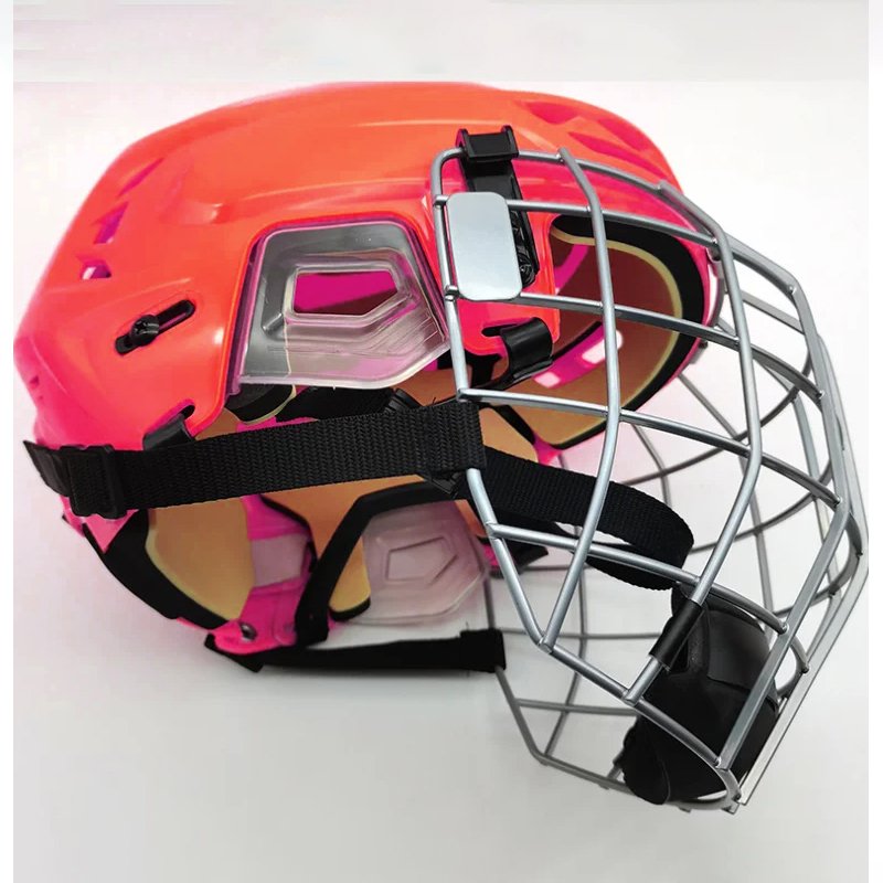Adjustable Ice Hockey Helmet & Mask Combo For Unisex Adult Luxury Color & Face Combo For Men & Women