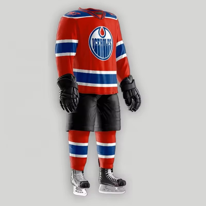Custom Sublimation sports Ice Hockey Uniform Oversize Wholesale Ice Hockey Uniforms Including Jersey Socks And Short MS-IHU-01