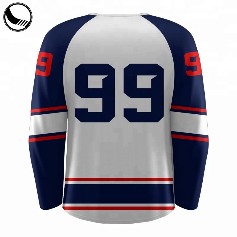 college plain custom reversible hockey jerseys