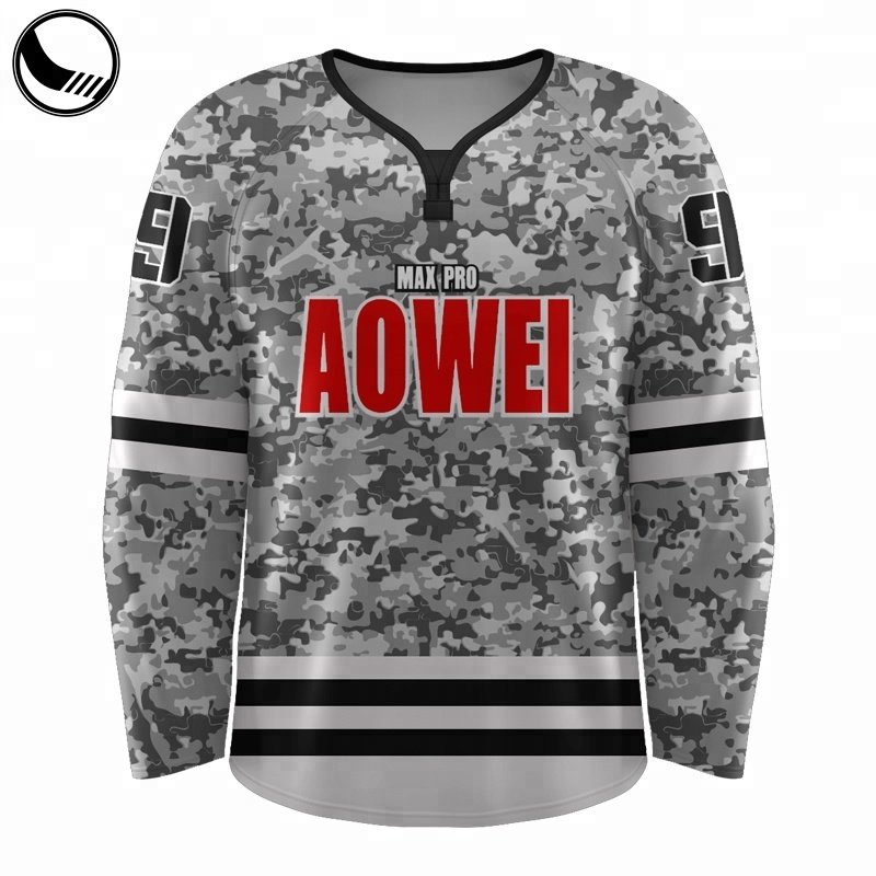 college plain custom reversible hockey jerseys