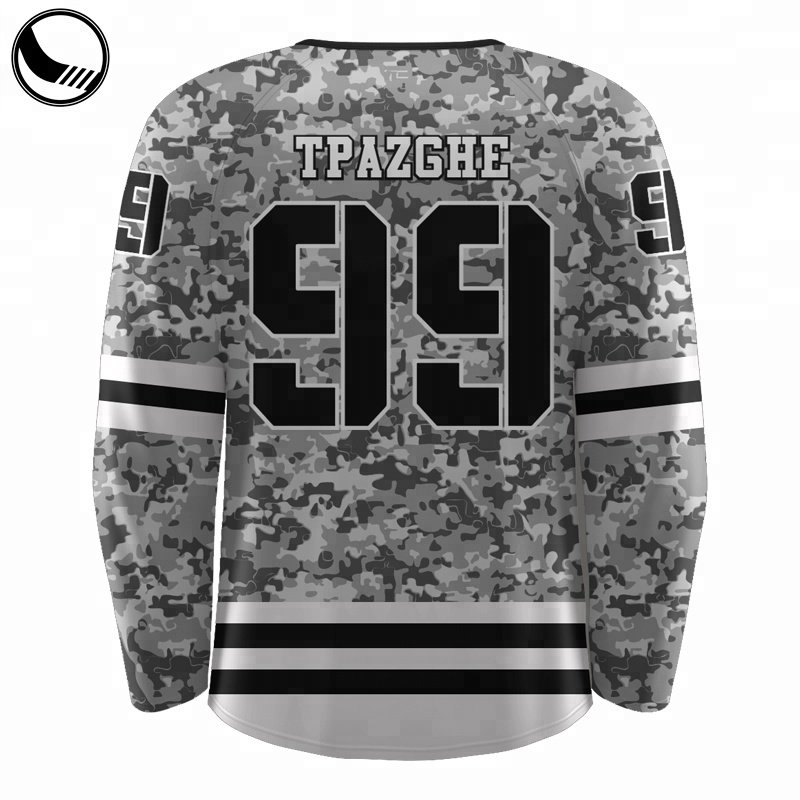 college plain custom reversible hockey jerseys