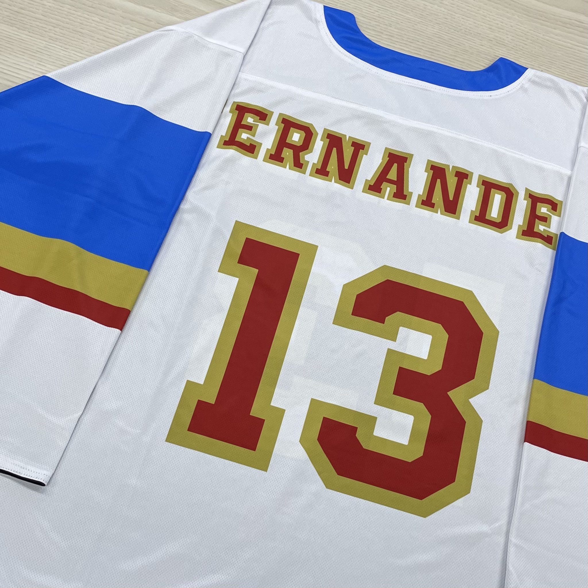 Reversible sublimation logo Hockey jersey blank Hockey jersey hoodie blank hockey jersey