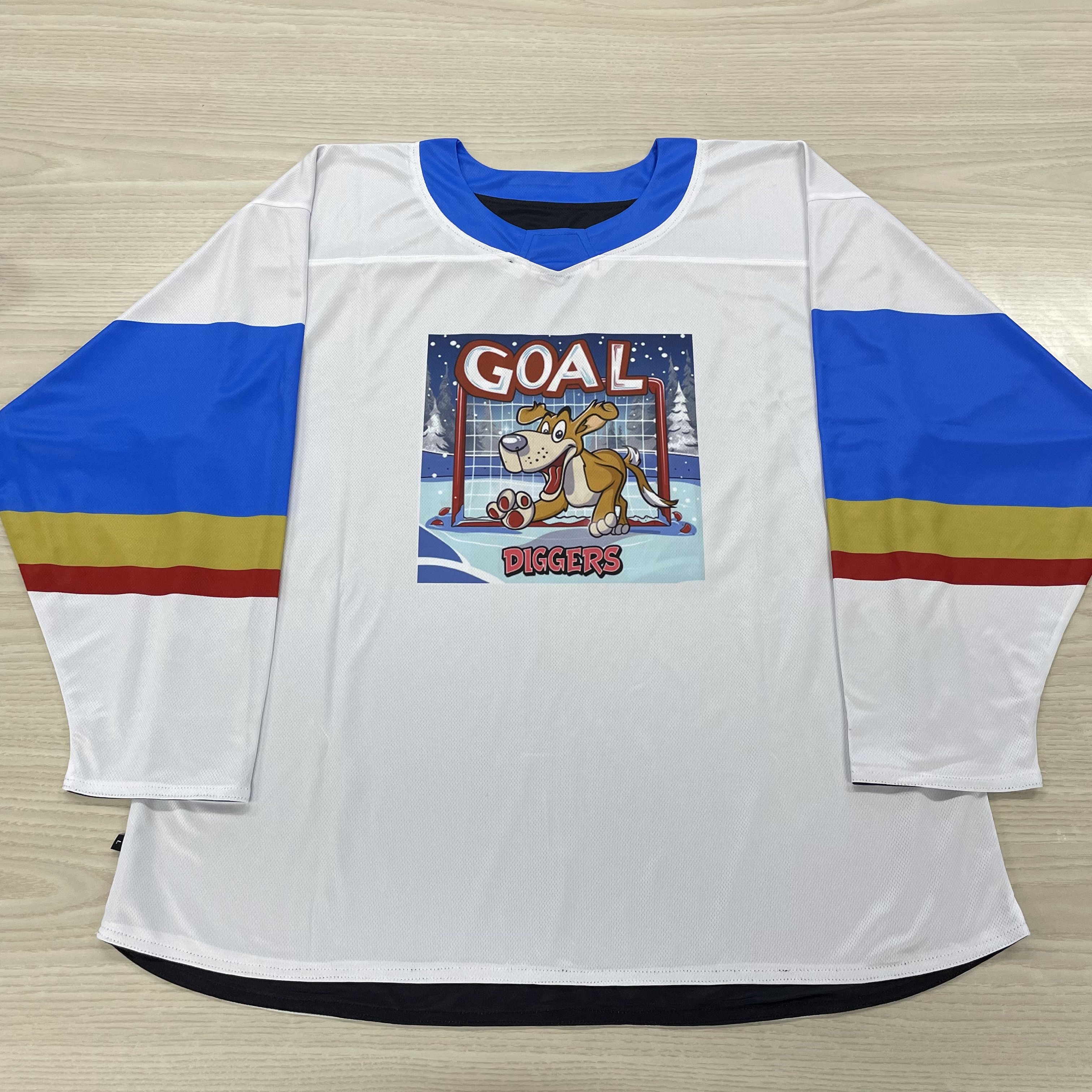 Reversible sublimation logo Hockey jersey blank Hockey jersey hoodie blank hockey jersey