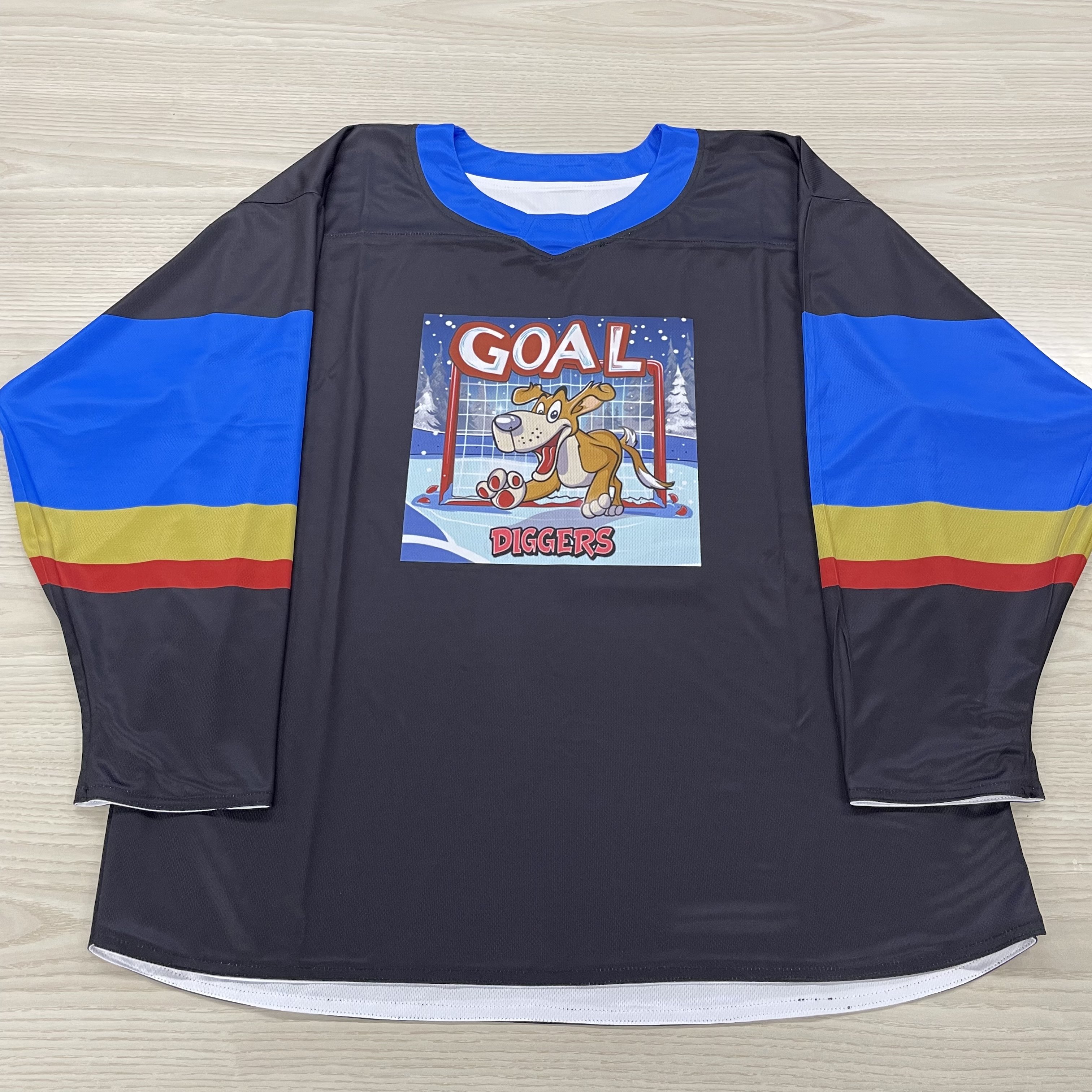 Reversible sublimation logo Hockey jersey blank Hockey jersey hoodie blank hockey jersey