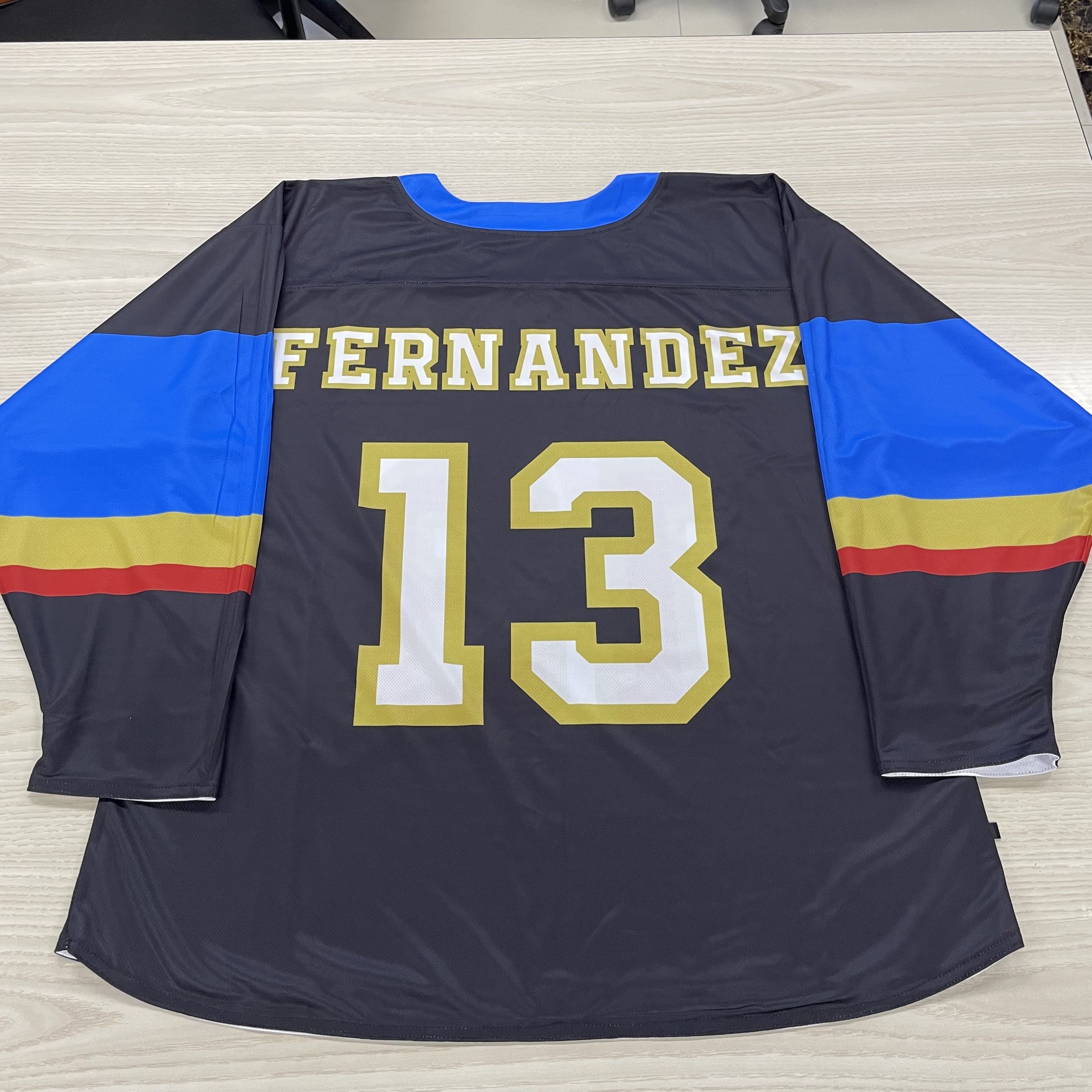Reversible sublimation logo Hockey jersey blank Hockey jersey hoodie blank hockey jersey