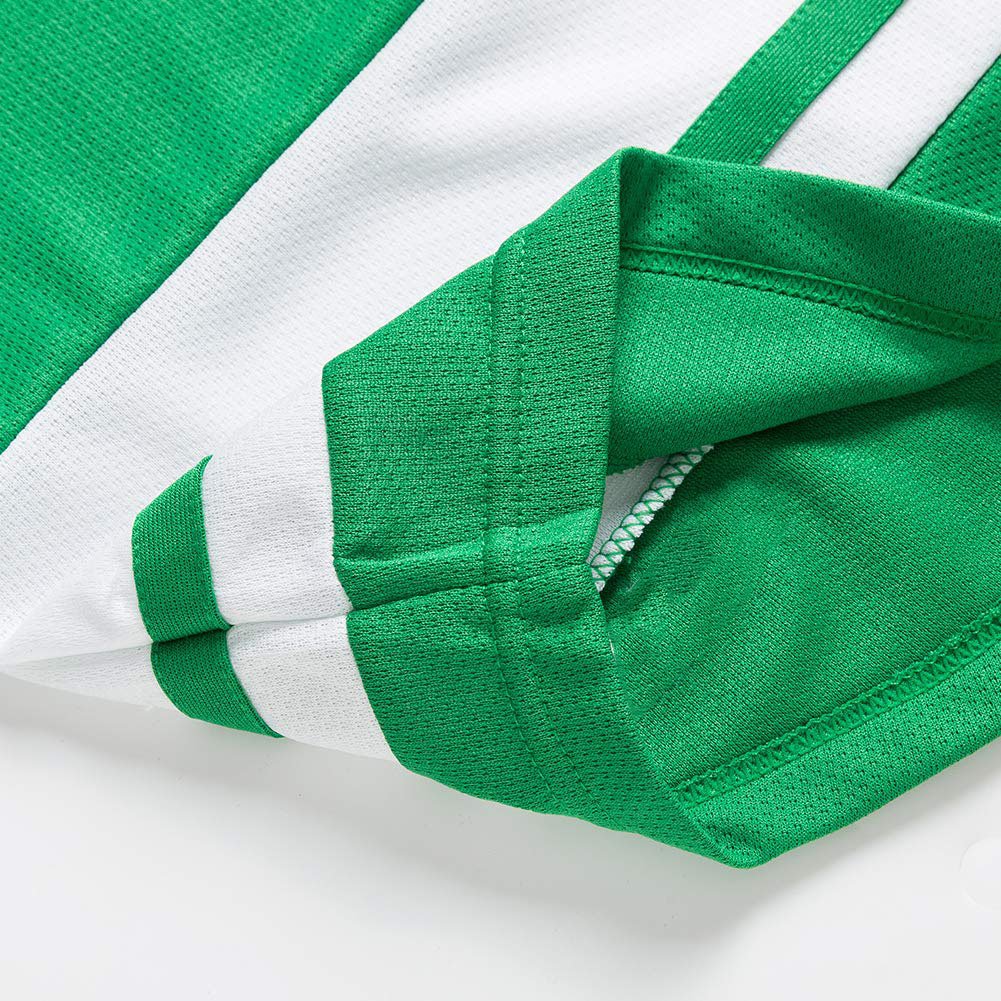 Adult kids team wear 100%polyester mesh long sleeve sport top shirt V-neck quick dry loose color block uniforms hockey jersey