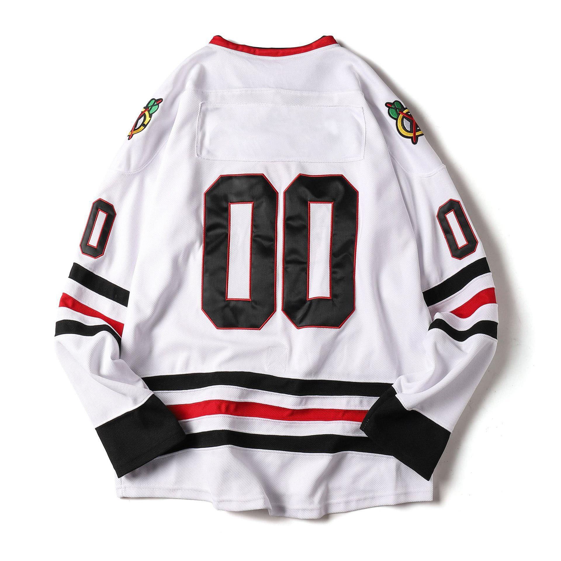 High Quality Fashion Customized Logo Team Sports Long Sleeve Sublimation Printed Ice Hockey Jersey