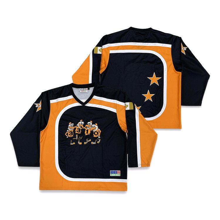 Custom Retro Unique Hockey Jerseys Sublimation Design Cropped Boxy Ice Hockey Shirts