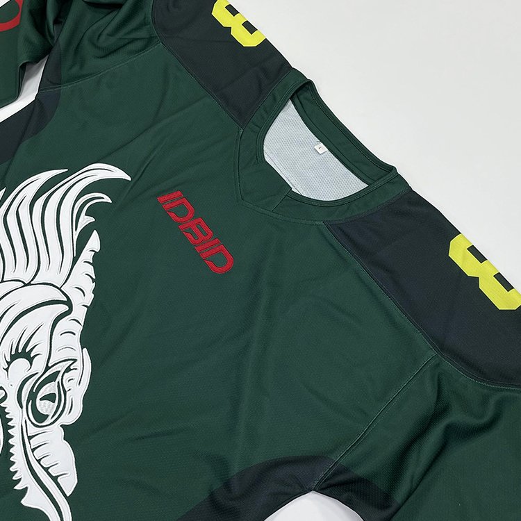Custom Retro Unique Hockey Jerseys Sublimation Design Cropped Boxy Ice Hockey Shirts