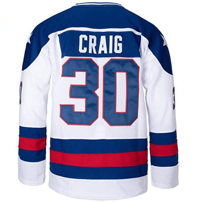Embroidery USA Design Own Team Name Number Ice Hockey Jersey Quick Dry Mesh Fabric Ice Hockey Sublimation Jersey Custom Logo