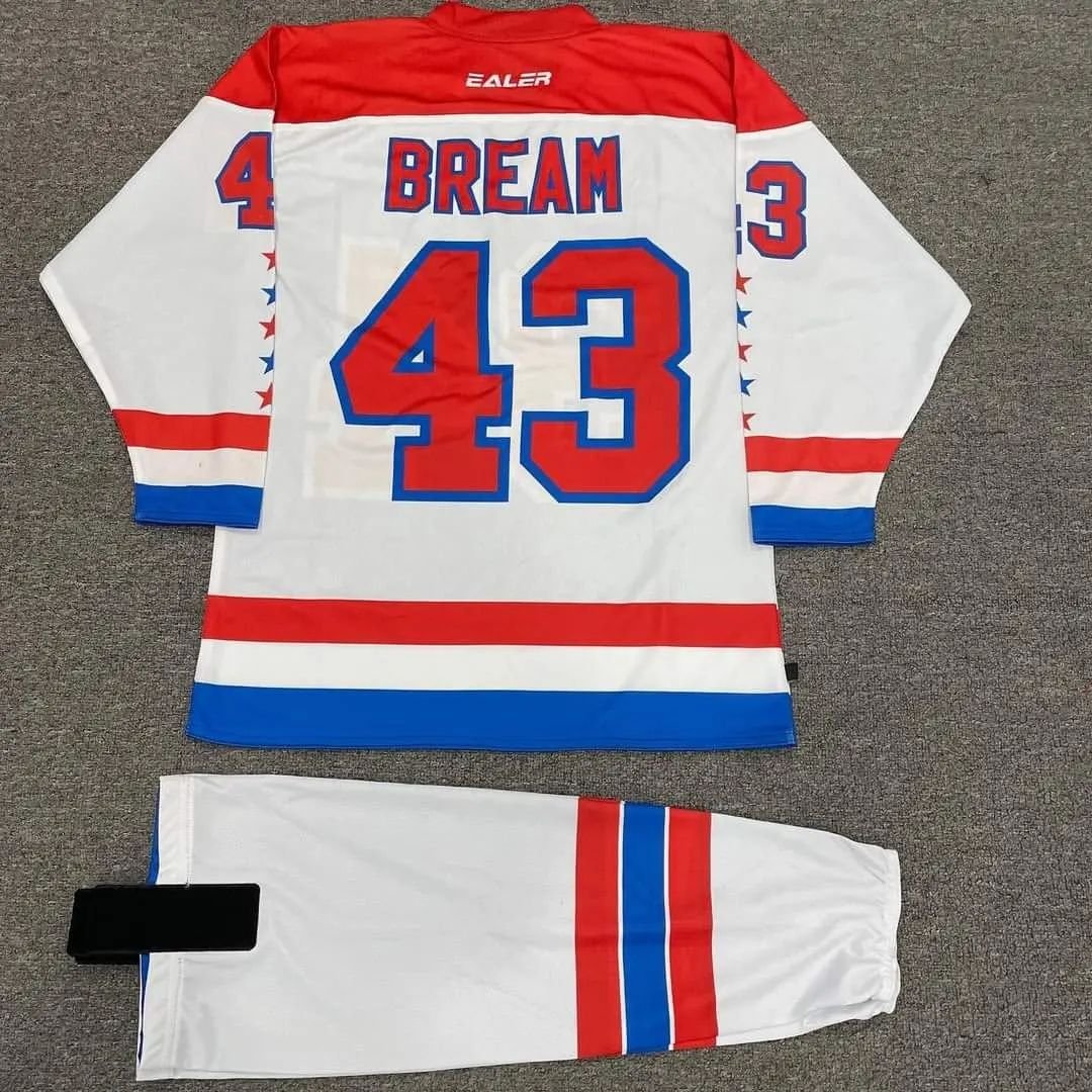 Premium Quality Factory Manufacture Ice Hockey Jersey And Pant Sets Wholesale Price Ice Hockey Uniform