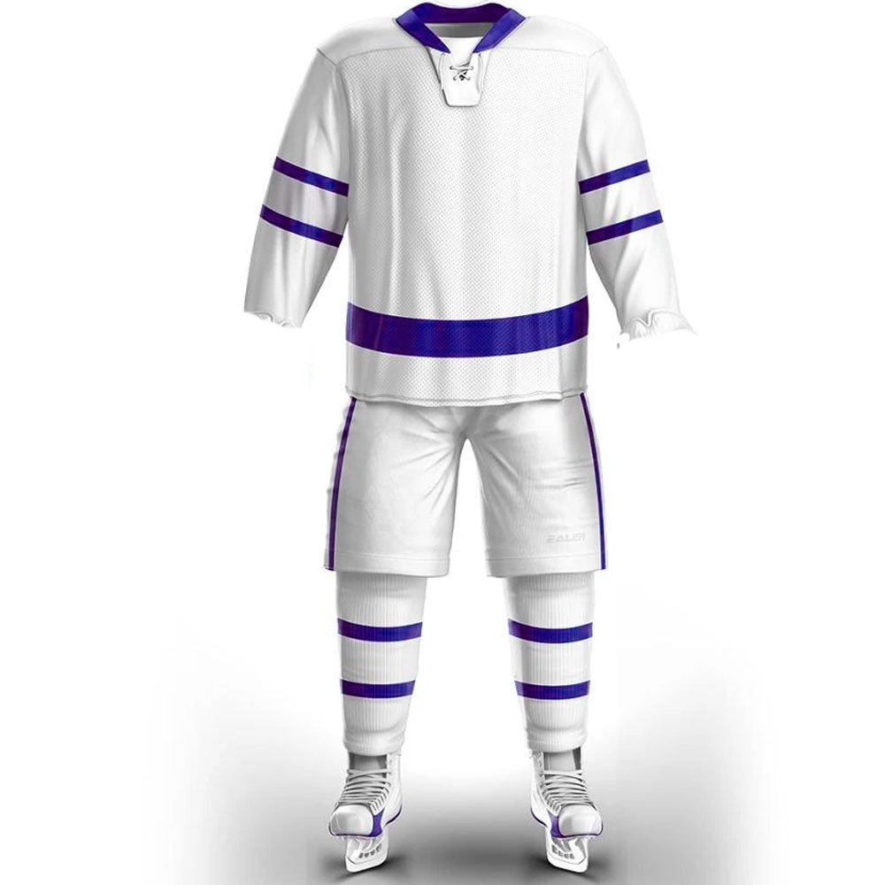 New Arrived Low Rate Best Material Sublimation Ice Hockey Uniform Customized Minimum Low Moq For Sale Men Ice Hockey Uniforms